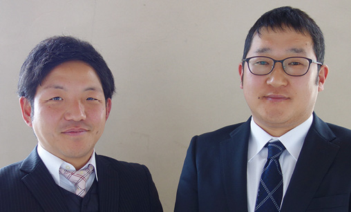加藤遼先生（写真左）星野俊彦先生（写真右）