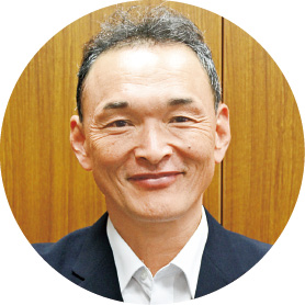 朝日町立朝日中学校<br> 校長<br> 川田 彰 先生